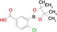 4-Chloro-3-(4,4,5,5-tetramethyl-1,3,2-dioxaborolan-2-yl)benzoic acid