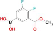 3,4-Difluoro-5-(methoxycarbonyl)phenylboronic acid