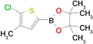 2-(5-Chloro-4-methylthiophen-2-yl)-4,4,5,5-tetramethyl-1,3,2-dioxaborolane