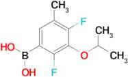 2,4-Difluoro-3-isopropoxy-5-methylphenylboronic acid