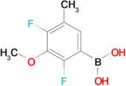 2,4-Difluoro-3-methoxy-5-methylphenylboronic acid