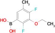 3-Ethoxy-2,4-difluoro-5-methylphenylboronic acid