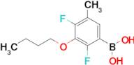 3-Butoxy-2,4-difluoro-5-methylphenylboronic acid