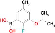 2-Fluoro-3-isopropoxy-5-methylphenylboronic acid