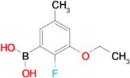 3-Ethoxy-2-fluoro-5-methylphenylboronic acid