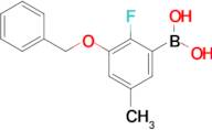 3-(Benzyloxy)-2-fluoro-5-methylphenylboronic acid