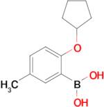 [2-(Cyclopentyloxy)-5-methylphenyl]boranediol