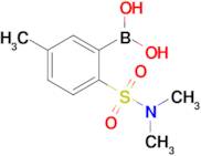 2-(Dimethylsulfamoyl)-5-methylphenylboronic acid