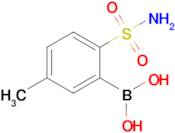 5-Methyl-2-sulfamoylphenylboronic acid