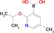 2-Isopropoxy-5-methylpyridine-3-boronic acid