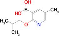 2-Isobutoxy-5-methylpyridine-3-boronic acid