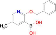 2-Benzyloxy-5-methylpyridine-3-boronic acid