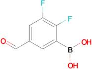 2,3-Difluoro-5-formylphenylboronic acid