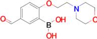 5-Formyl-2-(2-morpholinoethoxy)phenylboronic acid