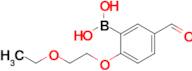 2-(2-Ethoxyethoxy)-5-formylphenylboronic acid