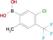 5-Chloro-2-methyl-4-(trifluoromethyl)phenylboronic acid