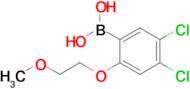 4,5-Dichloro-2-(2-methoxyethoxy)phenylboronic acid