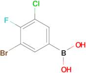 3-Bromo-5-chloro-4-fluorophenylboronic acid