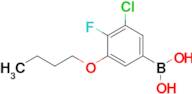 3-Butoxy-5-chloro-4-fluorophenylboronic acid