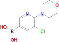 5-Chloro-6-morpholinopyridine-3-boronic acid