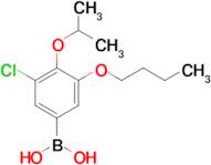 3-Butoxy-5-chloro-4-isopropoxyphenylboronic acid