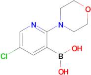 5-Chloro-2-(morpholino)pyridine-3-boronic acid