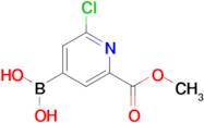 2-Chloro-6-(methoxycarbonyl)pyridine-4-boronic acid