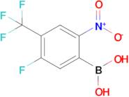 5-Fluoro-2-nitro-4-(trifluoromethyl)phenylboronic acid