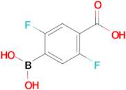 4-Carboxy-2,5-difluorophenylboronic acid