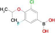 3-Chloro-5-fluoro-4-isopropoxyphenylboronic acid