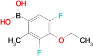 4-Ethoxy-3,5-difluoro-2-methylphenylboronic acid