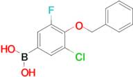 4-(Benzyloxy)-3-chloro-5-fluorophenylboronic acid