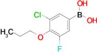 3-Chloro-5-fluoro-4-propoxyphenylboronic acid