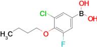 4-Butoxy-3-chloro-5-fluorophenylboronic acid