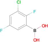 3-Chloro-2,5-difluorophenylboronic acid