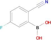 2-Cyano-5-fluorophenylboronic acid