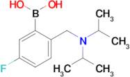 2-((Diisopropylamino)methyl)-5-fluorophenylboronic acid