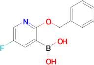 2-(Benzyloxy)-5-fluoropyridin-3-ylboronic acid