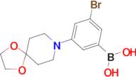 3-Bromo-5-(1,4-dioxa-8-azaspiro[4.5]decan-8-yl)phenylboronic acid