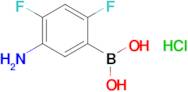 (5-Amino-2,4-difluorophenyl)boronic acid hydrochloride