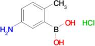 (5-Amino-2-methylphenyl)boronic acid hydrochloride