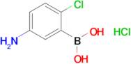 (5-Amino-2-chlorophenyl)boronic acid hydrochloride