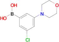 3-Chloro-5-morpholinophenylboronic acid