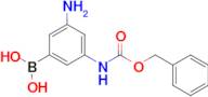 3-Amino-5-(benzyloxycarbonylamino)phenylboronic acid