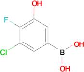 3-Chloro-4-fluoro-5-hydroxyphenylboronic acid