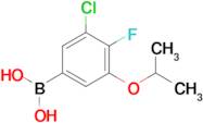 3-Chloro-4-fluoro-5-isopropoxyphenylboronic acid