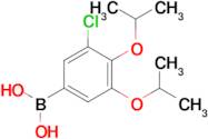 3-Chloro-4,5-diisopropoxyphenylboronic acid