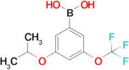 3-Isopropoxy-5-(trifluoromethoxy)phenylboronic acid