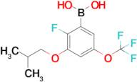 2-Fluoro-3-isobutoxy-5-(trifluoromethoxy)phenylboronic acid