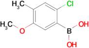 2-Chloro-5-methoxy-4-methylbenzeneboronic acid